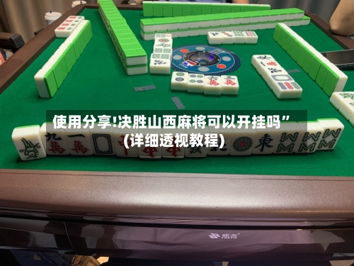 使用分享!决胜山西麻将可以开挂吗”(详细透视教程)-第1张图片