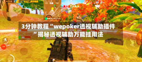 3分钟教程“wepoker透视辅助插件	”揭秘透视辅助万能挂用法-第1张图片