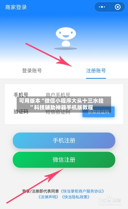 可用版本“微信小程序大头十三水挂”科技辅助神器手机版教程-第2张图片