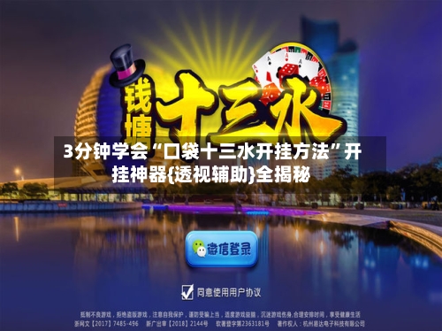 3分钟学会“口袋十三水开挂方法”开挂神器{透视辅助}全揭秘-第3张图片