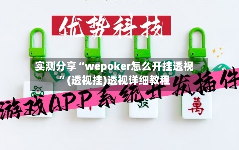 实测分享“wepoker怎么开挂透视	”(透视挂)透视详细教程-第2张图片