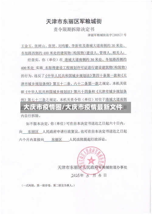 大庆市疫情圈/大庆市疫情最新文件-第2张图片