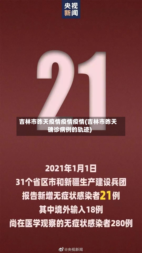 吉林市昨天疫情疫情疫情(吉林市昨天确诊病例的轨迹)-第2张图片