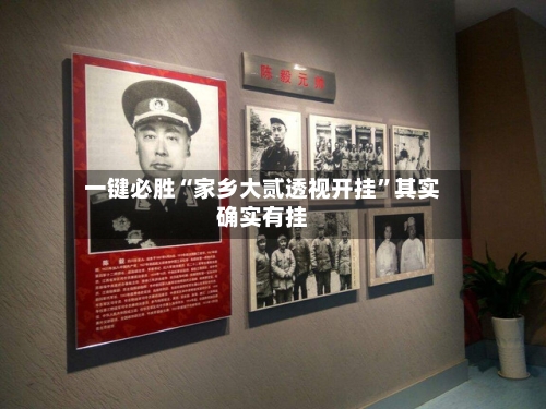 一键必胜“家乡大贰透视开挂”其实确实有挂-第1张图片