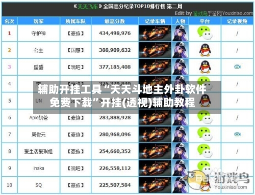 辅助开挂工具“天天斗地主外卦软件免费下载	”开挂(透视)辅助教程-第1张图片