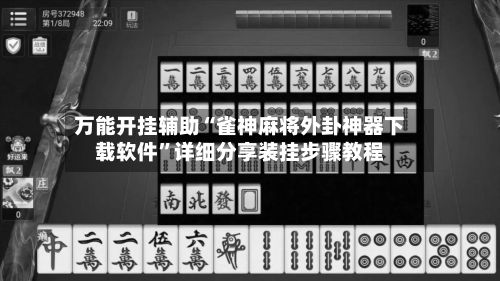 万能开挂辅助“雀神麻将外卦神器下载软件”详细分享装挂步骤教程-第3张图片