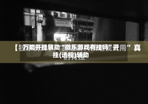 万能开挂辅助“微乐游戏有挂吗”开挂(透视)辅助-第1张图片