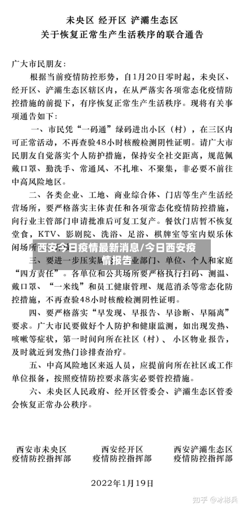 西安今日疫情最新消息/今日西安疫情报告-第1张图片