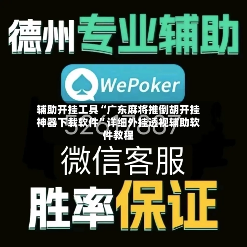 辅助开挂工具“广东麻将推倒胡开挂神器下载软件	”详细外挂透视辅助软件教程-第1张图片