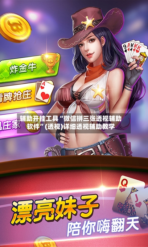 辅助开挂工具“微信拼三张透视辅助软件”(透视)详细透视辅助教学-第1张图片