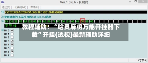 教程辅助！“哈灵麻将万能开挂器下载”开挂(透视)最新辅助详细-第2张图片