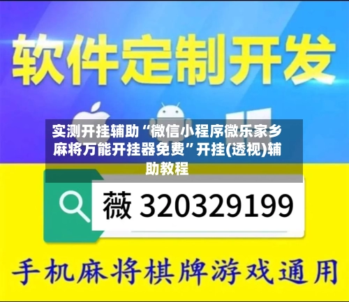 实测开挂辅助“微信小程序微乐家乡麻将万能开挂器免费”开挂(透视)辅助教程-第1张图片
