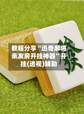 教程分享“迅奇麻将亲友房开挂神器	”开挂(透视)辅助-第2张图片