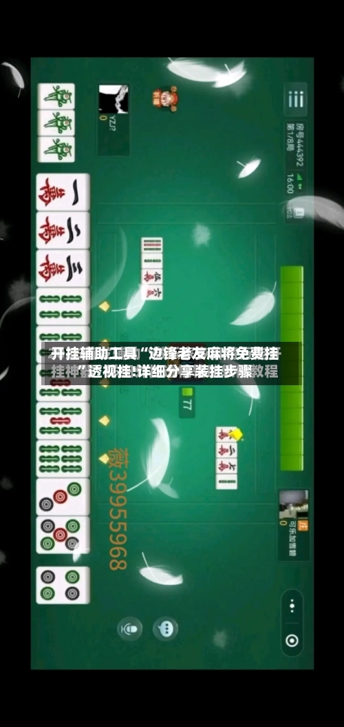 开挂辅助工具“边锋老友麻将免费挂”透视挂!详细分享装挂步骤-第1张图片