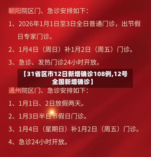【31省区市12日新增确诊108例,12号全国新增确诊】-第3张图片