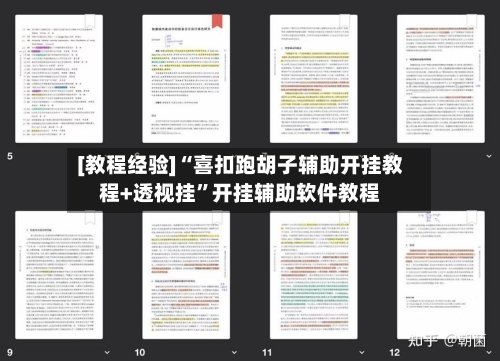 [教程经验]“喜扣跑胡子辅助开挂教程+透视挂	”开挂辅助软件教程-第2张图片