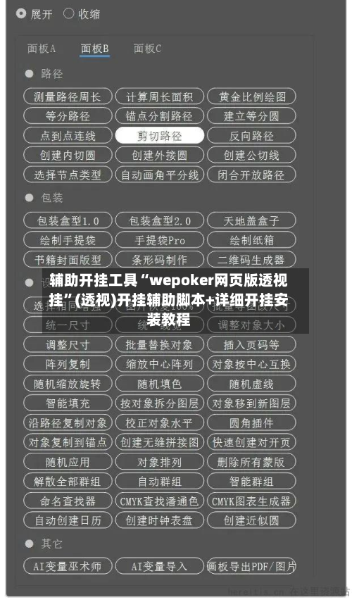 辅助开挂工具“wepoker网页版透视挂	”(透视)开挂辅助脚本+详细开挂安装教程-第1张图片