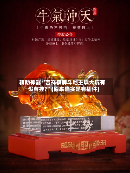 辅助神器“吉祥棋牌斗地主填大坑有没有挂?	”(原来确实是有插件)-第3张图片