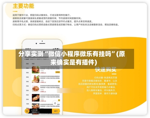 分享实测“微信小程序微乐有挂吗	”(原来确实是有插件)-第1张图片