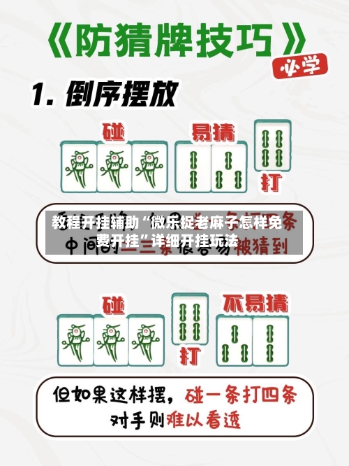 教程开挂辅助“微乐捉老麻子怎样免费开挂”详细开挂玩法-第2张图片