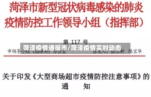 菏泽疫情通报市/菏泽疫情实时动态-第2张图片