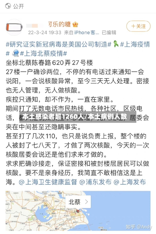 本土感染者超1260人/本土病例人数-第1张图片