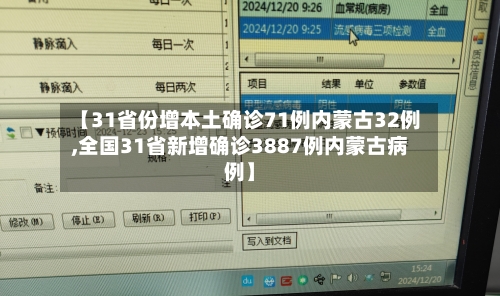 【31省份增本土确诊71例内蒙古32例,全国31省新增确诊3887例内蒙古病例】-第1张图片