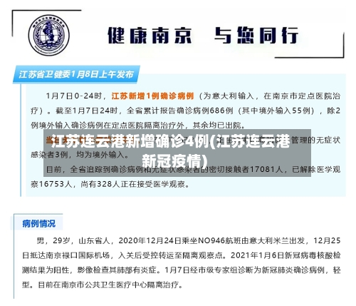 江苏连云港新增确诊4例(江苏连云港新冠疫情)-第1张图片