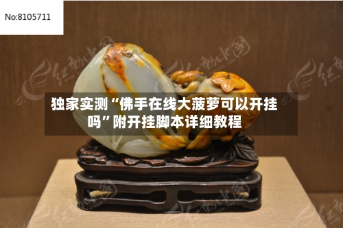 独家实测“佛手在线大菠萝可以开挂吗	”附开挂脚本详细教程-第1张图片