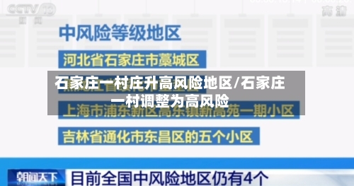 石家庄一村庄升高风险地区/石家庄一村调整为高风险-第3张图片