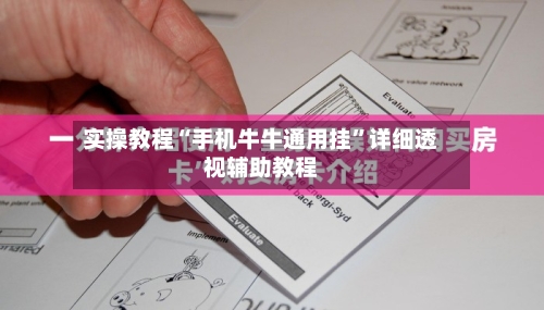 实操教程“手机牛牛通用挂”详细透视辅助教程-第2张图片