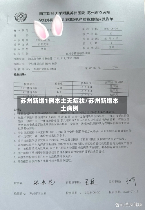 苏州新增1例本土无症状/苏州新增本土病例-第1张图片