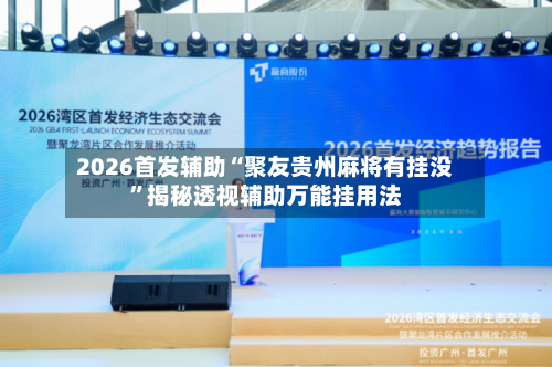2026首发辅助“聚友贵州麻将有挂没”揭秘透视辅助万能挂用法-第3张图片
