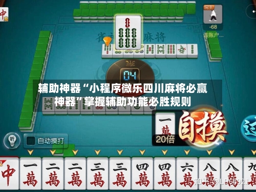 辅助神器“小程序微乐四川麻将必赢神器”掌握辅助功能必胜规则-第2张图片