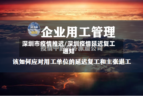 深圳市疫情推迟/深圳疫情延迟复工通知-第2张图片