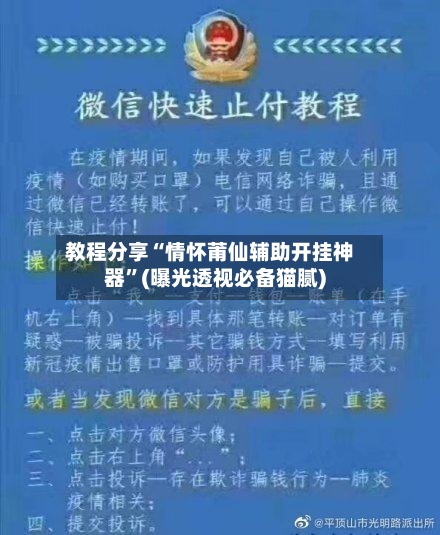 教程分享“情怀莆仙辅助开挂神器”(曝光透视必备猫腻)-第1张图片