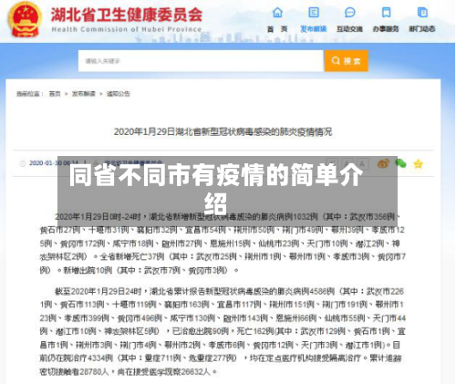 同省不同市有疫情的简单介绍-第3张图片