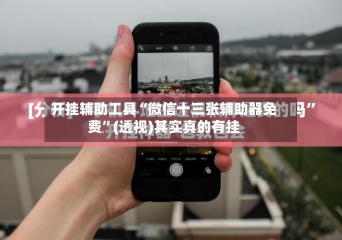 开挂辅助工具“微信十三张辅助器免费”(透视)其实真的有挂-第1张图片