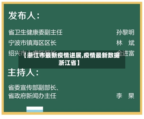 【浙江市最新疫情进展,疫情最新数据浙江省】-第1张图片