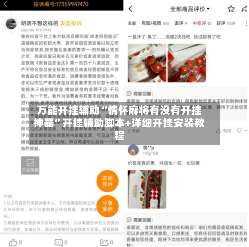 万能开挂辅助“情怀麻将有没有开挂神器”开挂辅助脚本+详细开挂安装教程-第2张图片