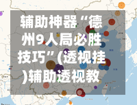 辅助神器“德州9人局必胜技巧”(透视挂)辅助透视教程-第2张图片