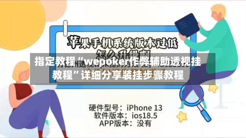 指定教程“wepoker作弊辅助透视挂教程	”详细分享装挂步骤教程-第3张图片