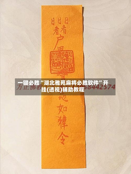 一键必胜“湖北雅苑麻将必胜软件”开挂(透视)辅助教程-第2张图片