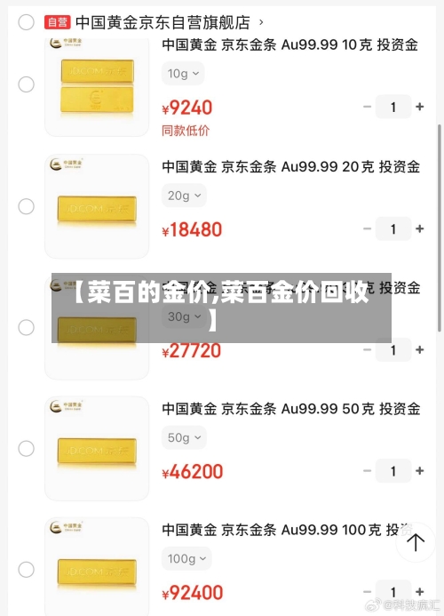 【菜百的金价,菜百金价回收】-第3张图片