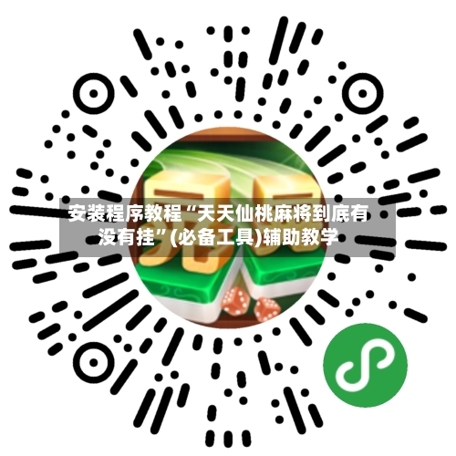 安装程序教程“天天仙桃麻将到底有没有挂”(必备工具)辅助教学-第1张图片