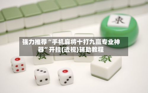 强力推荐“手机麻将十打九赢专业神器”开挂(透视)辅助教程-第1张图片