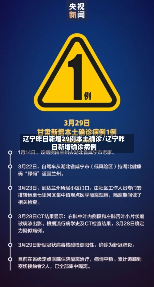 辽宁昨日新增29例本土确诊/辽宁昨日新增确诊病例-第2张图片