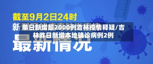 单日新增超2000例吉林疫情释疑/吉林昨日新增本地确诊病例2例-第2张图片