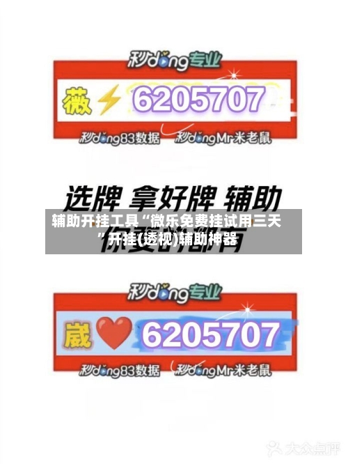 辅助开挂工具“微乐免费挂试用三天	”开挂(透视)辅助神器-第1张图片