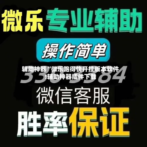 辅助神器“微乐跑得快开挂版本软件!辅助神器插件下载-第3张图片
